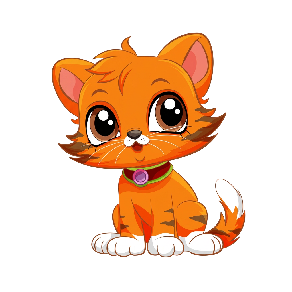 Милый кот-маскот smm-cat.site